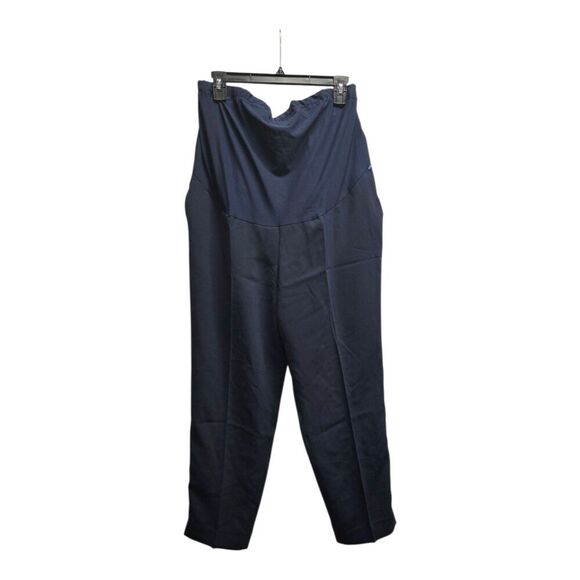 J. Crew Navy Blue Maternity Jamie Pants 12 - Picture 2 of 5